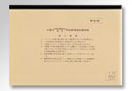 記録用紙(1冊100枚)